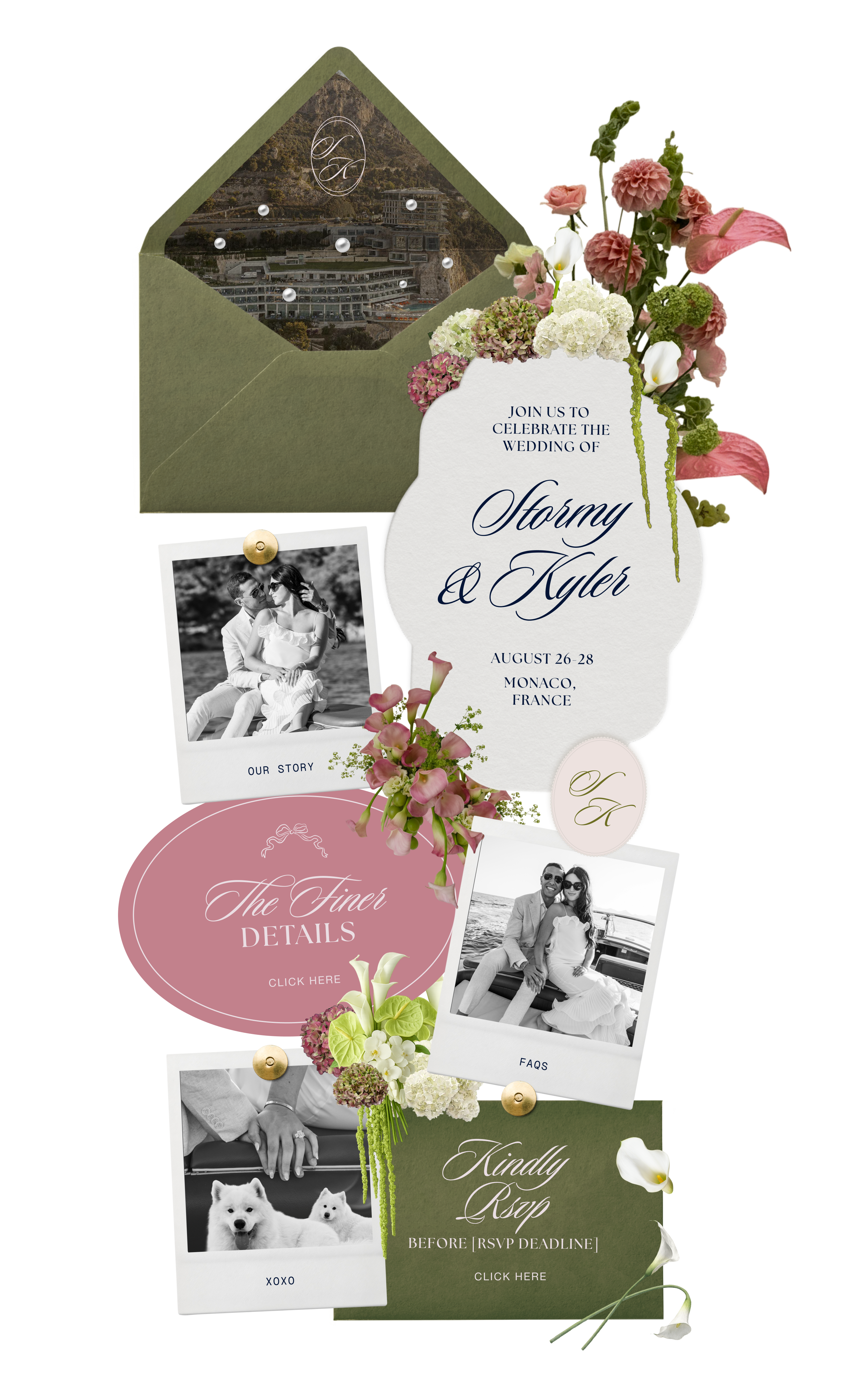 Stormy & Kyler — you're invited to celebrate in Monaco
